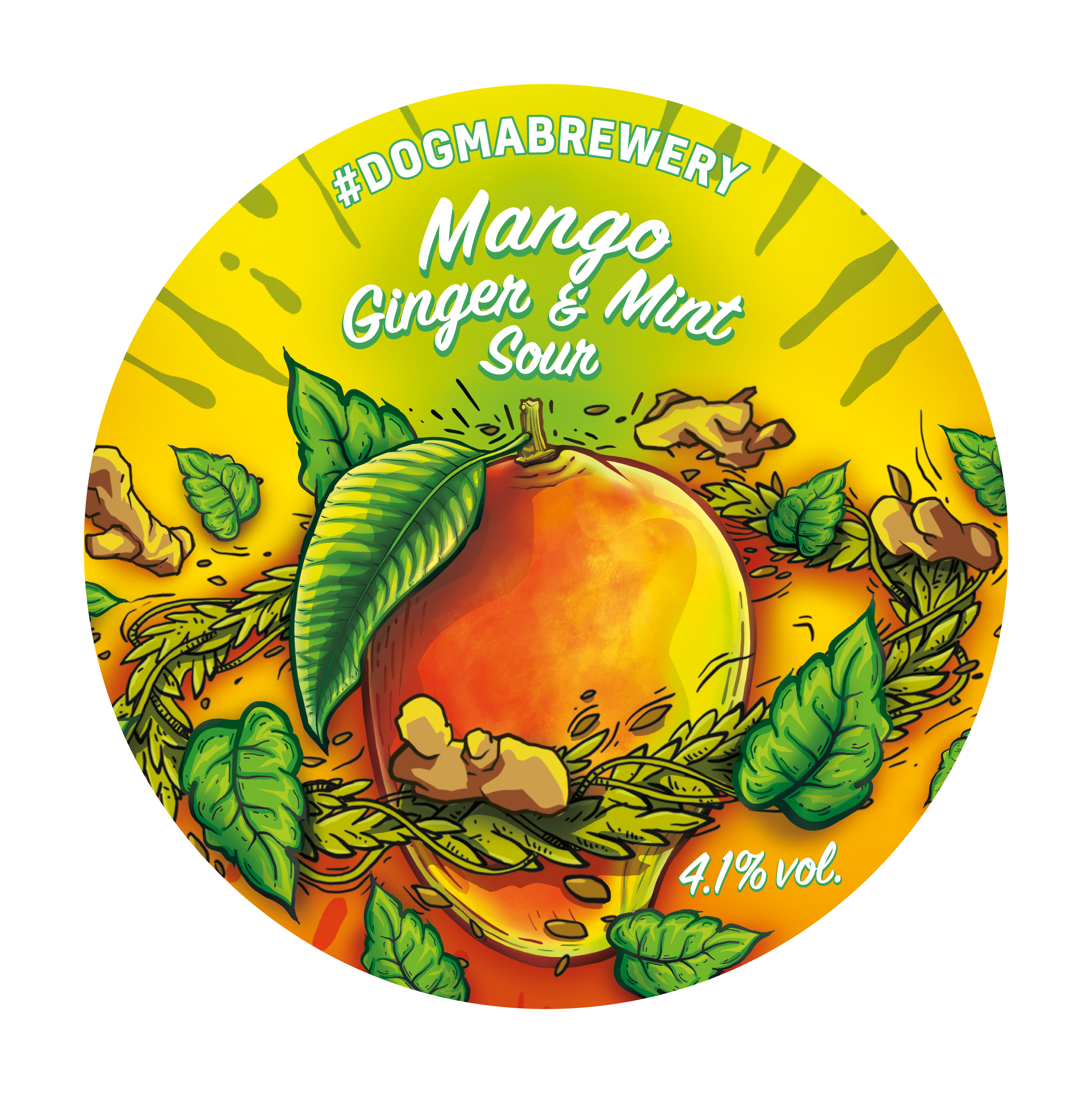 MANGO GINGER & MINT SOUR